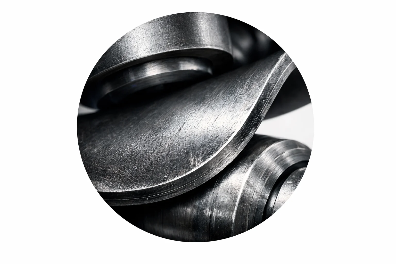 Heavy plate rolling and bending process for large scale industrial vessels